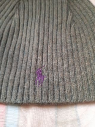 Conjunto Polo Ralph Lauren Gorro y Guantes Verde