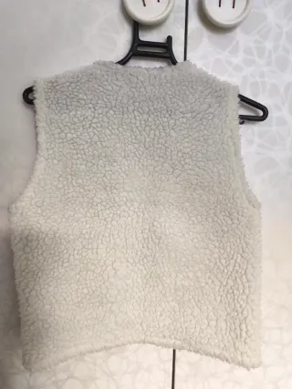 Chaleco borreguito traje Olentzero