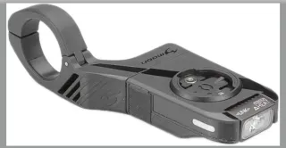 Soporte, luz y soporte para garmin.