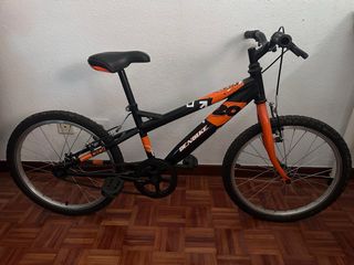 Bicicleta BMX DENBIKE 20 Naranja/Negra