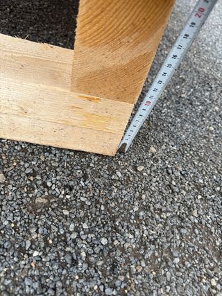 Vigas de madera para palets 6m