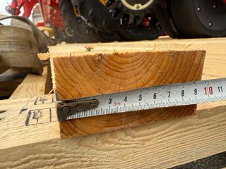 Vigas de madera para palets 6m