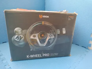 Volante Gaming KROM K-WHEEL PRO Profesional