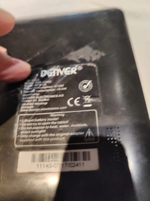 Tablet Denver TAQ 10343 Nero