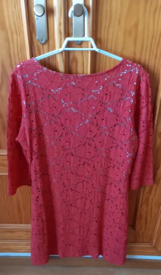 Vestido Rinascimento Coral Blonda Talla L