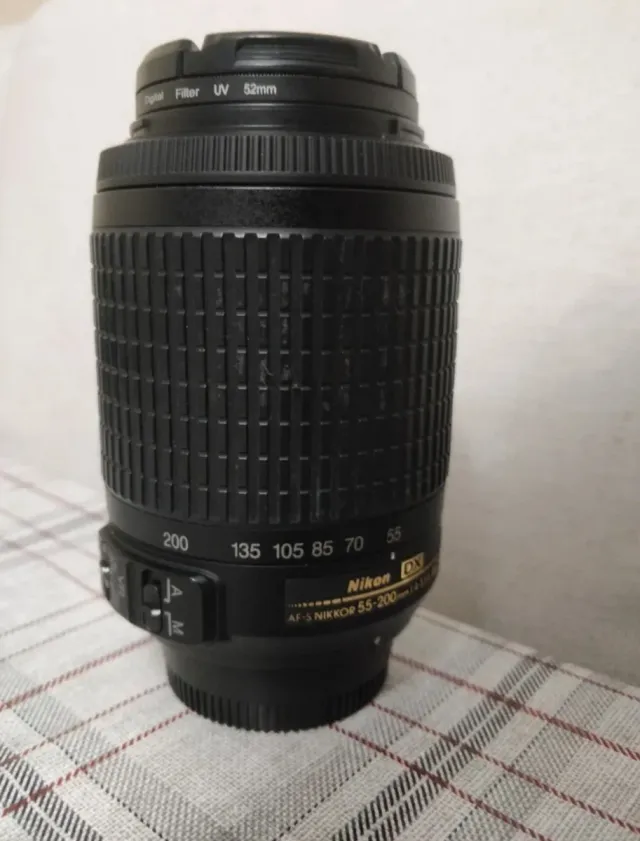 Nikon D3200 + Nikon 18-55 y 55-200