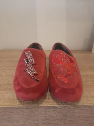 Zapatos fucsias mujer T37