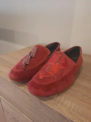 Zapatos fucsias mujer T37