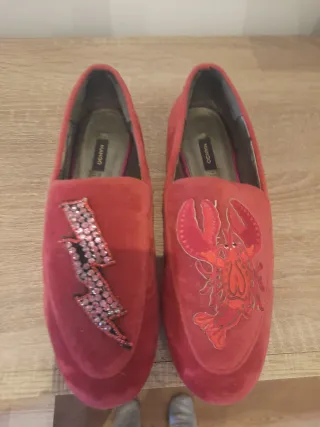 Zapatos fucsias mujer T37