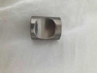 Pomo / Tirador Armario Inspire Gris/Plata