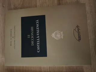 Diccionario valencià-castellà
