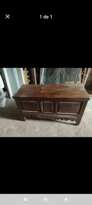 Baúl o arca de madera