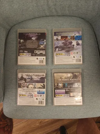 Lote 4 Juegos Call of Duty PS3