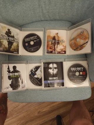 Lote 4 Juegos Call of Duty PS3