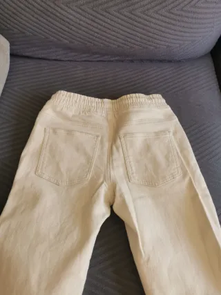 Pantalón jogger beige talla 11/12 Para 152 cm