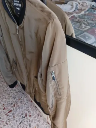 Bomber donna verde militare