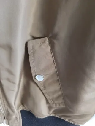 Bomber donna verde militare