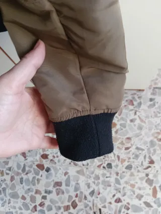 Bomber donna verde militare