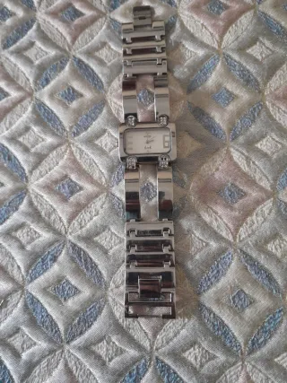 Reloj Lola Casademunt Plata y Blanco