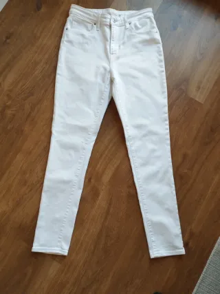 Vaqueros Levi's 721 High Rise Skinny Blancos T29