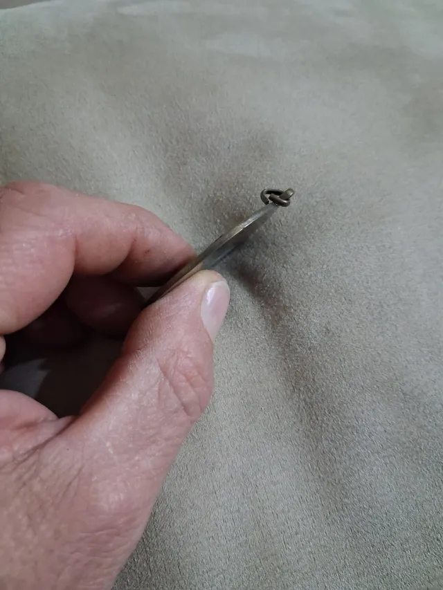 Medaglia aviazione con ali e spada