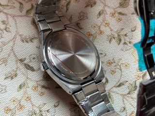 PRX Reloj Verde y Plateado