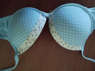 Sujetador push up algodón estampado