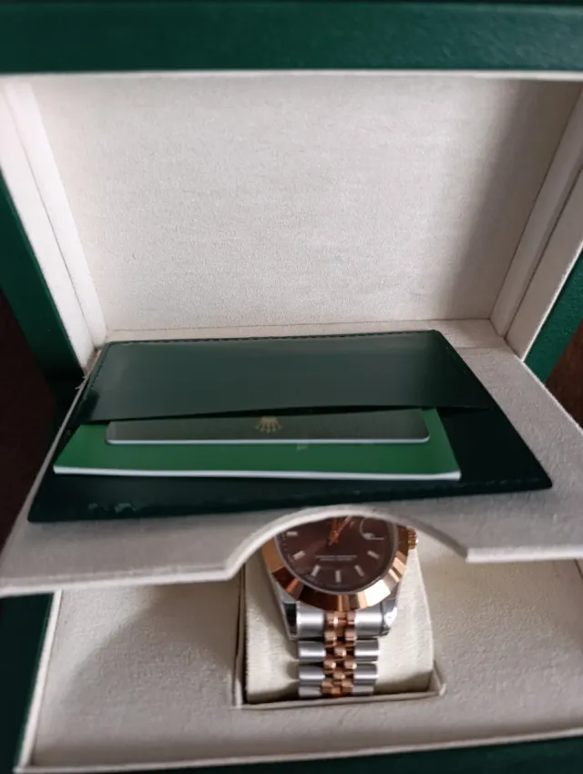 Rolex Datejust Oro Rosa y Acero