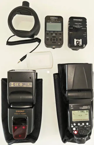Flash Yongnuo Nikon YN568EX YN968N II + Trigger +