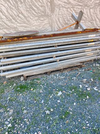 Lote andamio: barandillas, puntales, tableros
