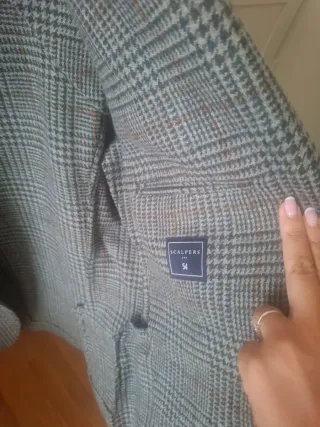 Americana Scalpers Hombre Gris