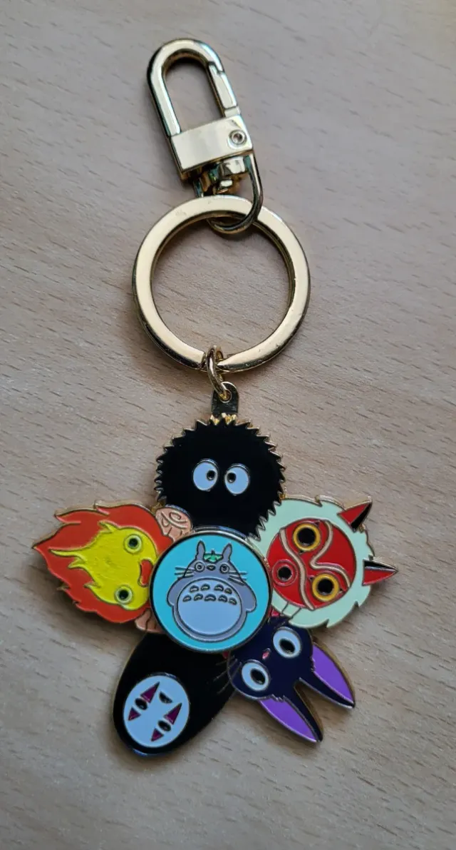 Llavero spinner Studio Ghibli