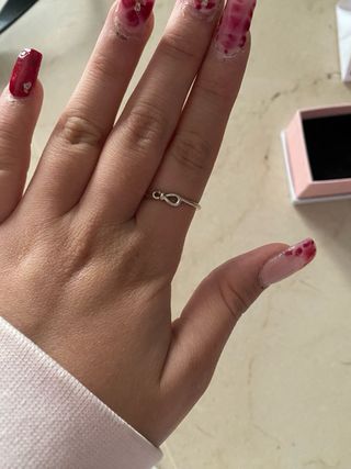 Anillo Pandora Plata Infinito