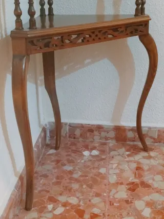 Mueble rinconera de madera