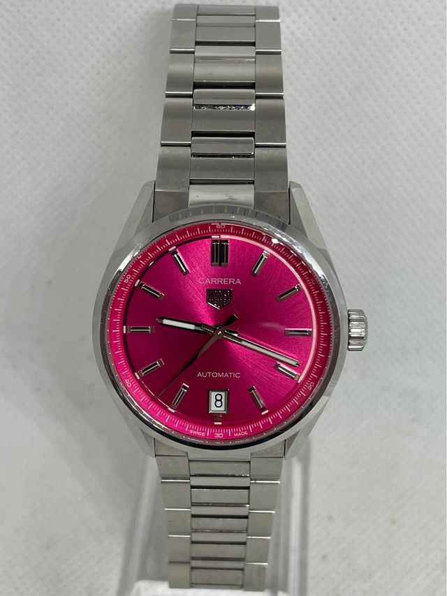 TAG Heuer Carrera pink automático