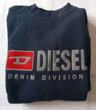 SUDADERA DIESEL NIÑO TALLA L 12-13 AÑOS