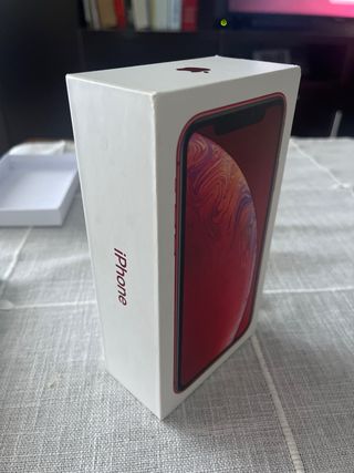 Scatola iPhone XR Rossa