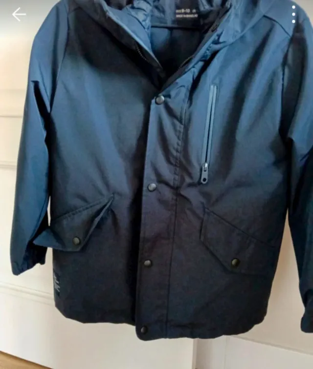 Parka Zara con chaleco acolchado extraíble