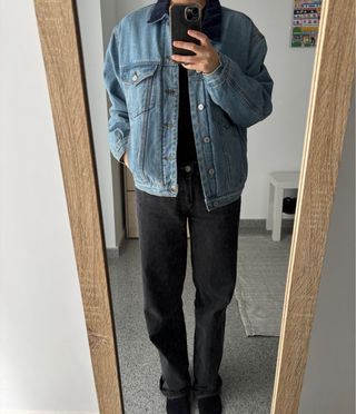 Chaqueta vaquera azul