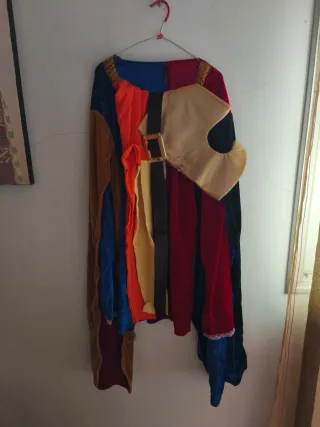 Disfraz flautista de Hamelin talla única.