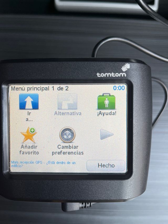 Navegador Tomtom ONE con tarjeta
