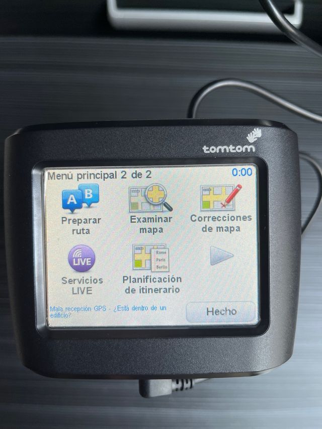 Navegador Tomtom ONE con tarjeta