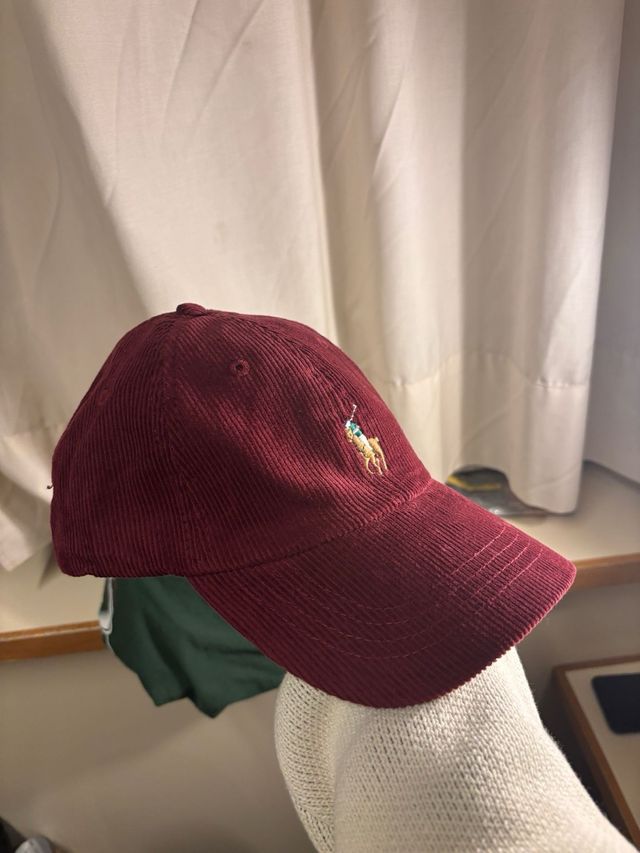 Gorra Polo Ralph Lauren Burdeos Pana