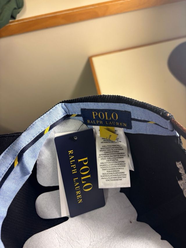 Gorra Polo Ralph Lauren Pana Negra