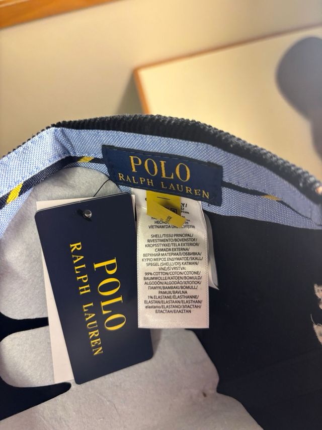 Gorra Polo Ralph Lauren Pana Negra
