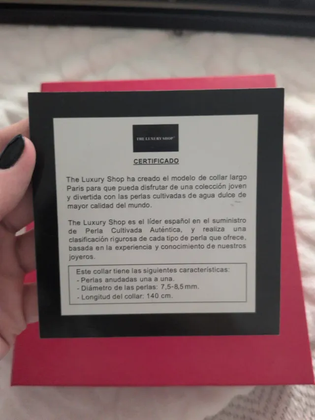 Collar de perlas The Luxury Shop
