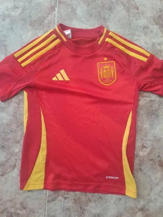 Camiseta Adidas España 2024 Talla 7-8 años