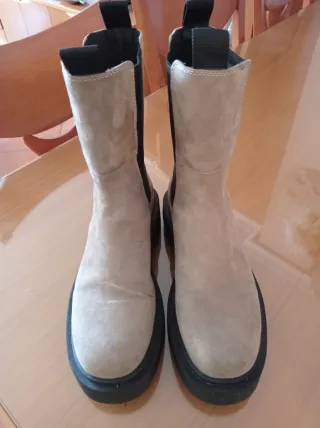 Botas H&M Beige Talla 39