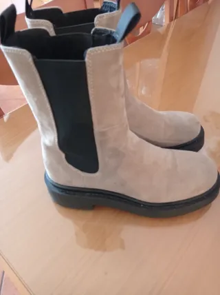 Botas H&M Beige Talla 39