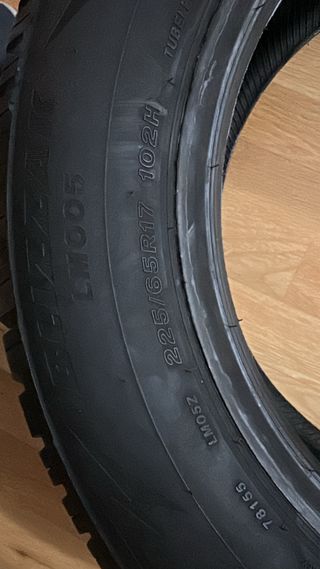 4 Neumáticos Bridgestone Blizzak LM005 225/65 R17